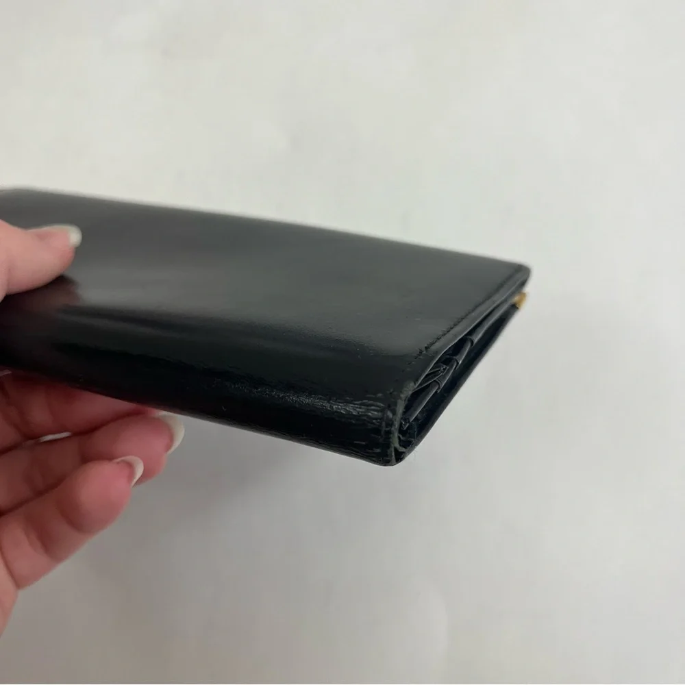 Dunhill black leather